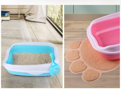 Semi Enclosed Cat Sized Thickened Splash Proof Toilet - Image 4