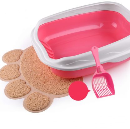 Semi Enclosed Cat Sized Thickened Splash Proof Toilet - Image 9