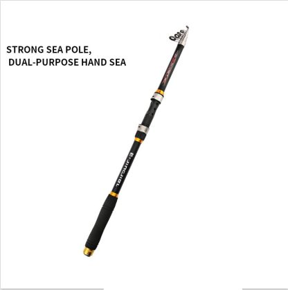2.1M -3.6M Carp Fishing Rod Feeder Hard FRP Carbon Fiber Telescopic Fishing Rod Fishing Pole - Image 6