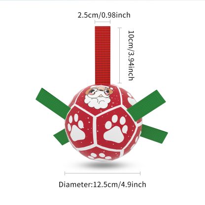 Interactive Dog Football Toy Soccer Ball Inflated Training Toy For Dogs Outdoor Border Collie Balls For Large Dogs Pet Supplies - Image 9
