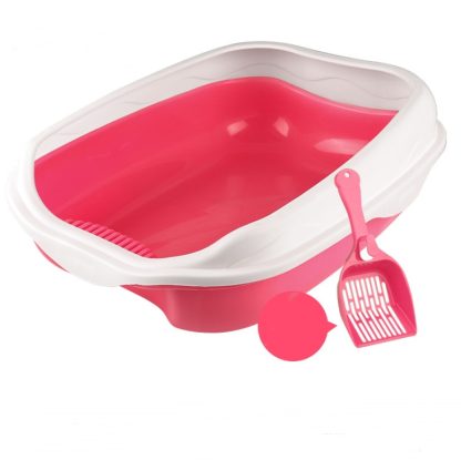 Semi Enclosed Cat Sized Thickened Splash Proof Toilet - Image 8