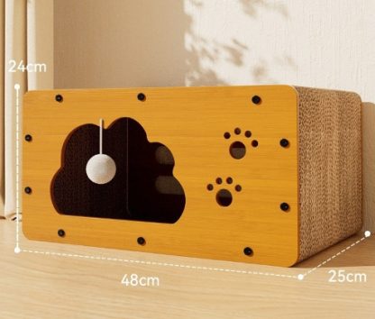 Creative Sisal Mat That Won't Shed Crumbs Cat Scratch Board - Image 9