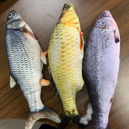 Without Cat Nip Version - Electric Jumping Fish Simulation Electric Fish Toy - Image 8