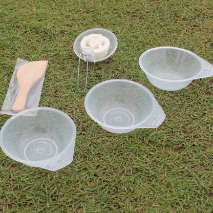 Outdoor Portable Cookware Camping Hiking Picnic Non-stick Cooking Pan Pot Bowl Set for 2-3 Person - Image 3