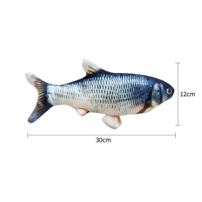 Without Cat Nip Version - Electric Jumping Fish Simulation Electric Fish Toy - Image 9