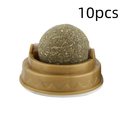 Catnip Balls Cat Treats Rotary Molar Teeth Cleaning - Image 9