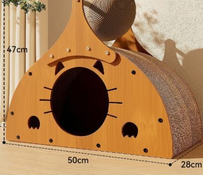 Creative Sisal Mat That Won't Shed Crumbs Cat Scratch Board - Image 7