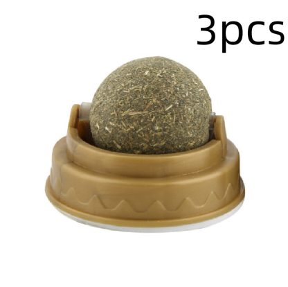 Catnip Balls Cat Treats Rotary Molar Teeth Cleaning - Image 7