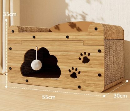 Creative Sisal Mat That Won't Shed Crumbs Cat Scratch Board - Image 8