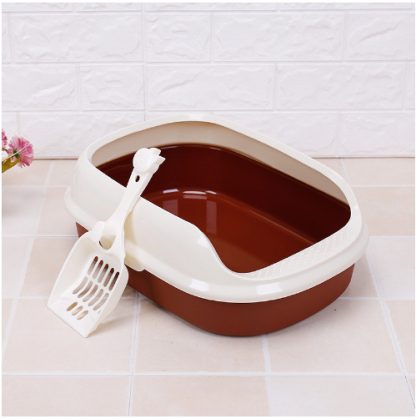 Semi Enclosed Cat Sized Thickened Splash Proof Toilet - Image 10
