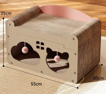 Creative Sisal Mat That Won't Shed Crumbs Cat Scratch Board - Image 10
