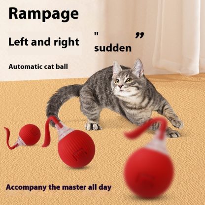Interactive Cat Toy Ball Super Drive Cat Rolling Ball - Image 2